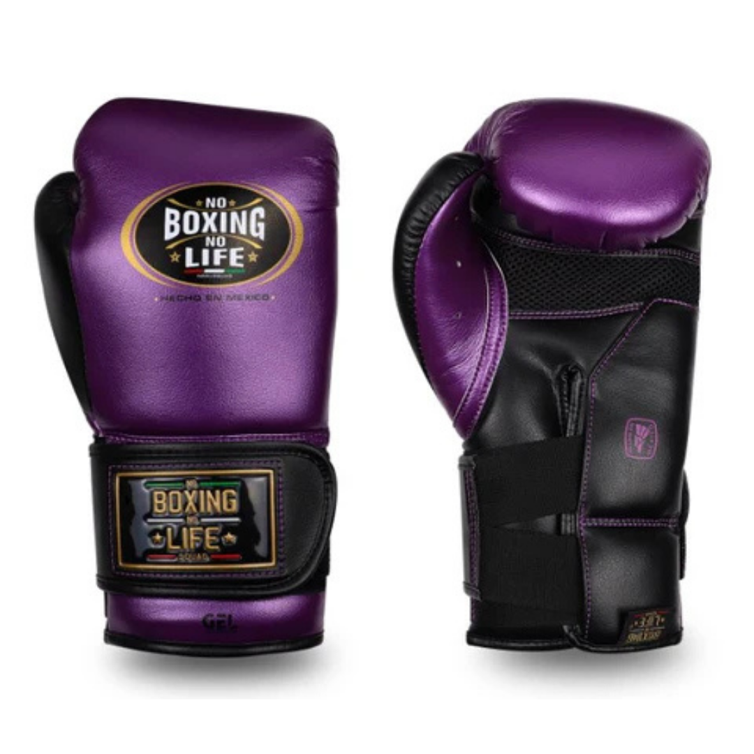 Customizable boxing glove, High Quality COPIES of Branded Gloves Purple/Black
