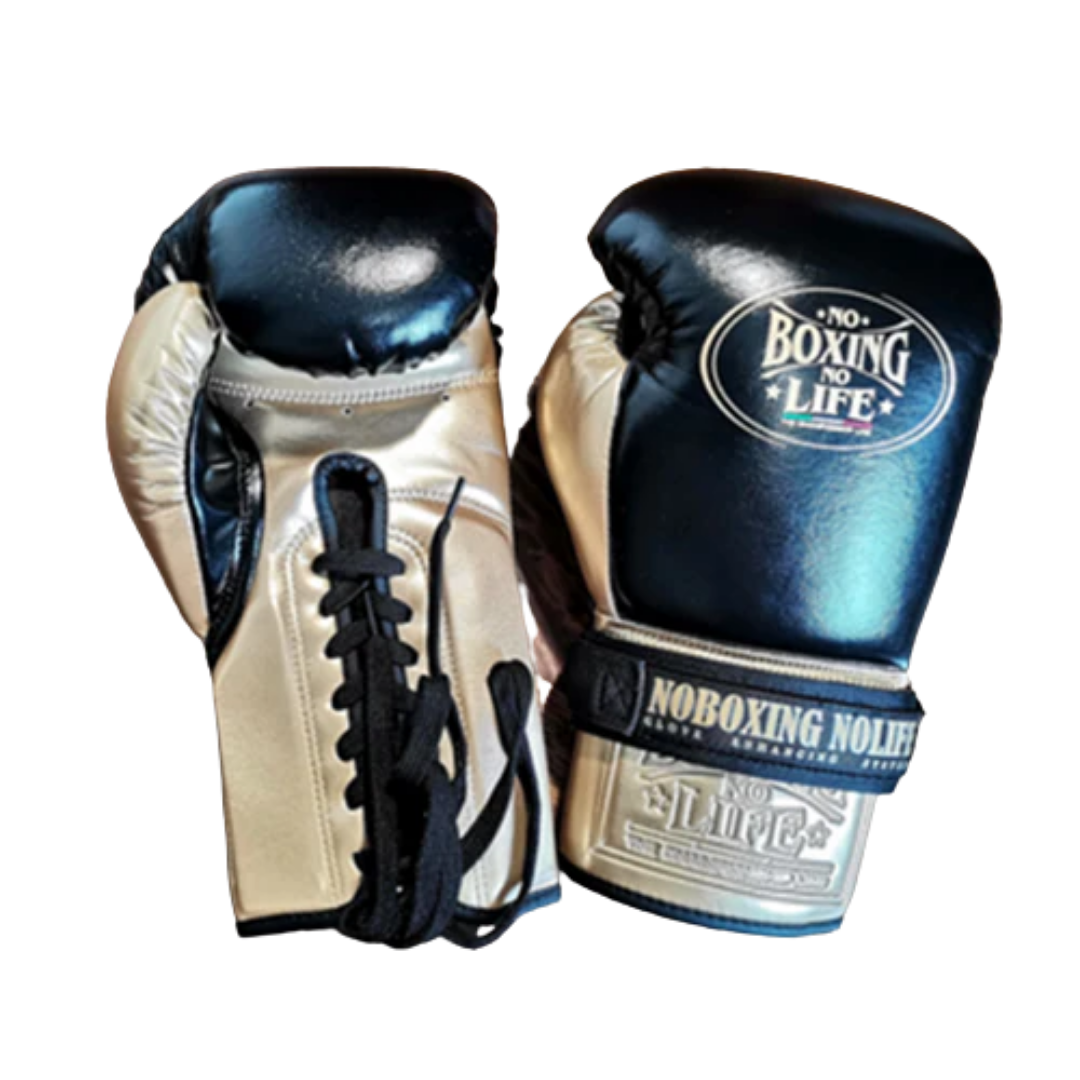 Customizable boxing glove, High Quality COPIES of Branded Gloves Black/Gold