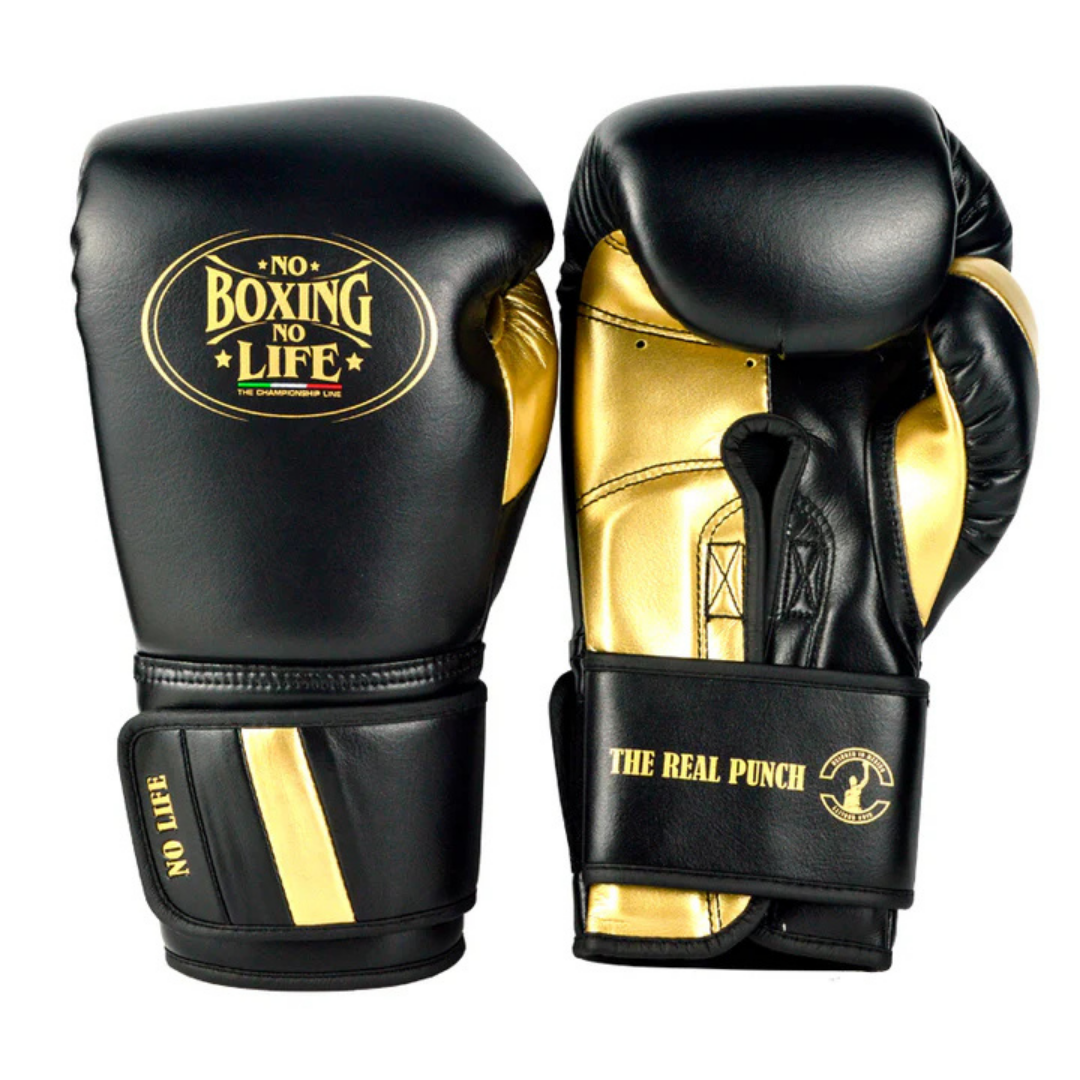 Customizable boxing glove, High Quality COPIES of Branded Gloves Black/Gold