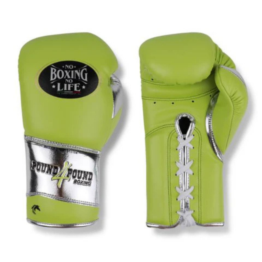 Customizable boxing glove, High Quality COPIES of Branded Gloves Parrot/Silver