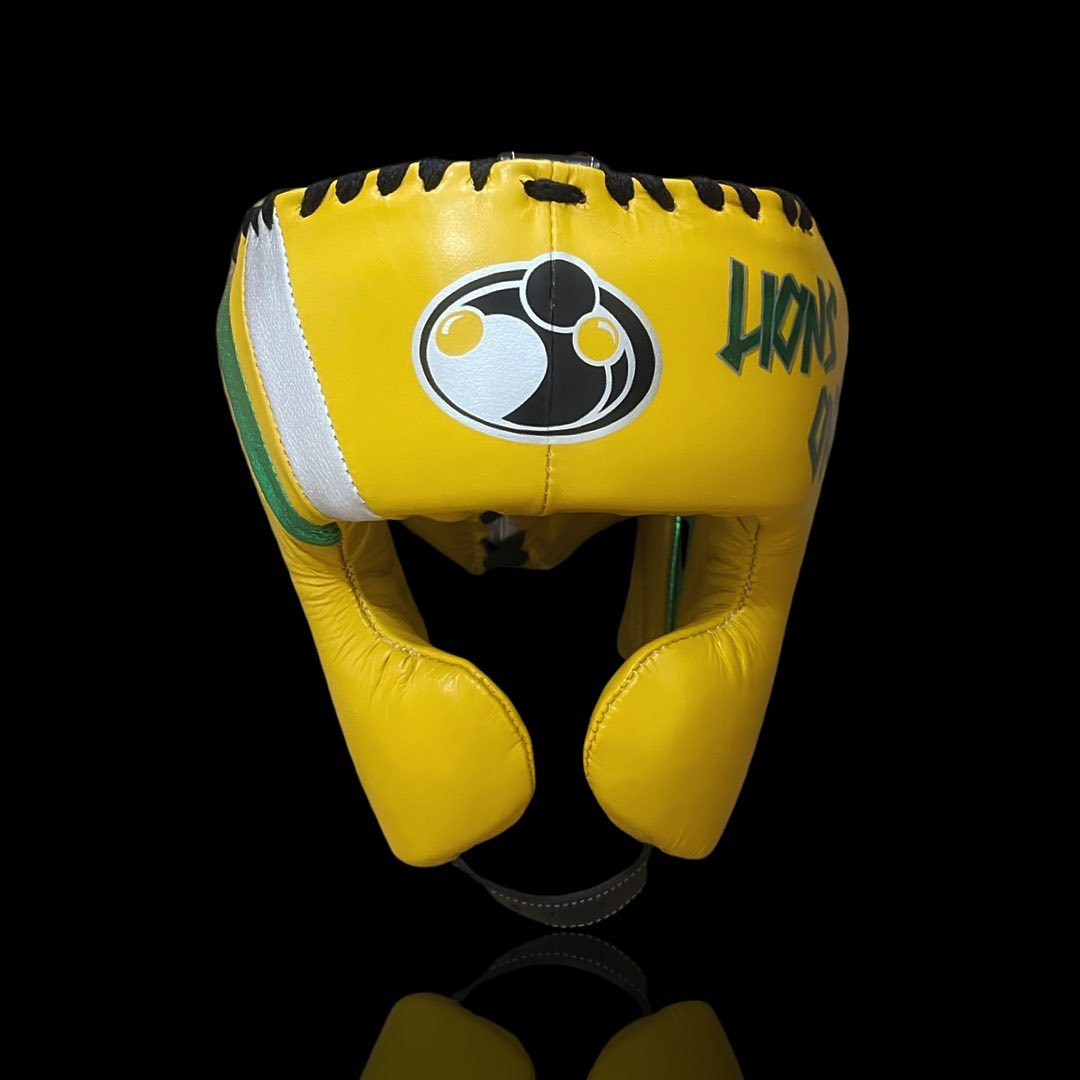 Boxing Gloves Set, Yellow/Green Boxing set, Boxing Head Guard