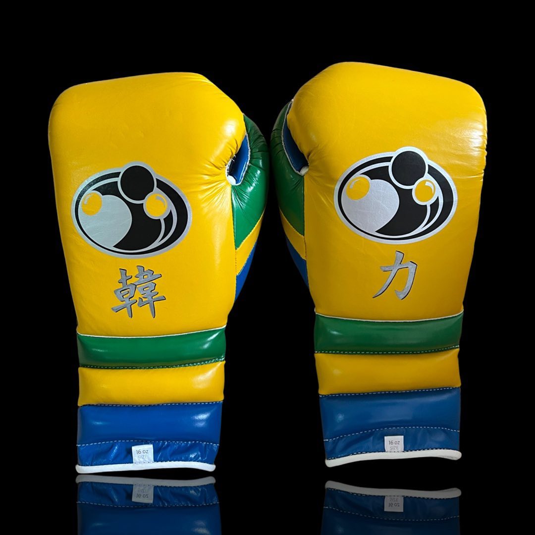 Boxing Gloves Set, Yellow Boxing set, Boxing Head Guard