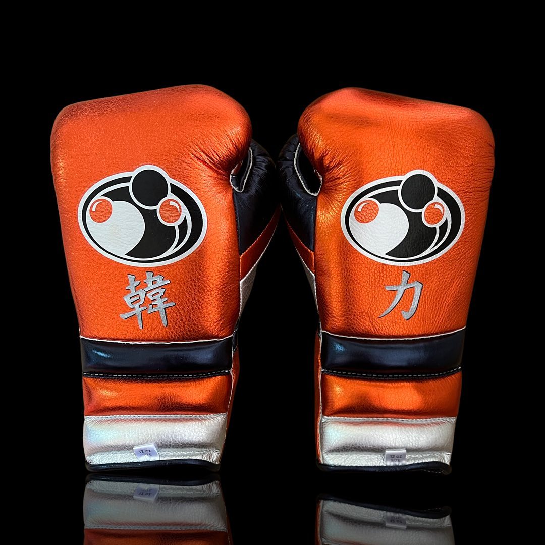 Boxing Gloves Set, Orange Boxing set, Boxing Head Guard