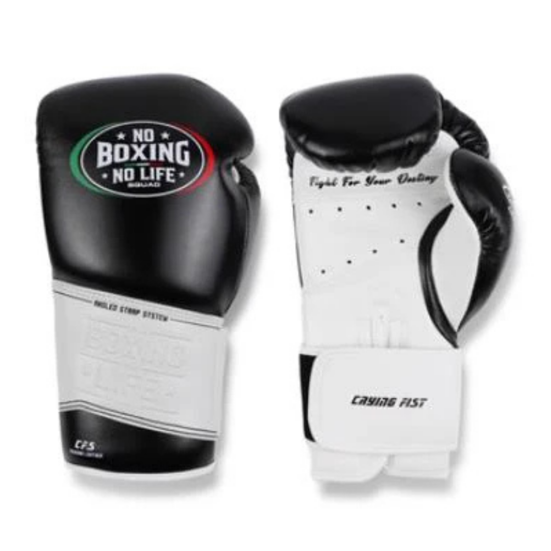 Customizable boxing glove, High Quality COPIES of Branded Gloves Black/White
