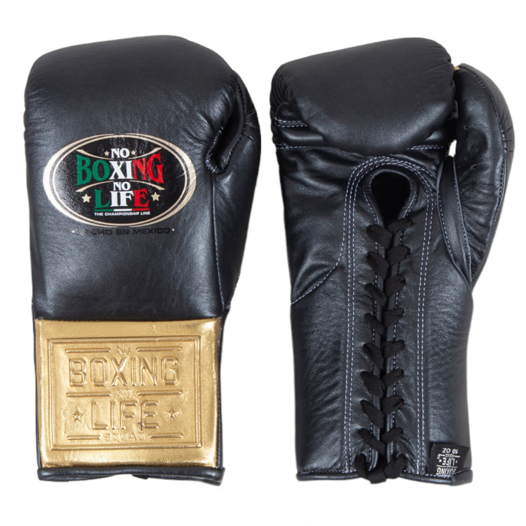 Customizable boxing glove, High Quality COPIES of Branded Gloves Black/Gold