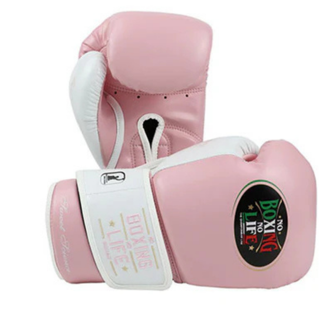 Customizable boxing glove, High Quality COPIES of Branded Gloves Pink/White