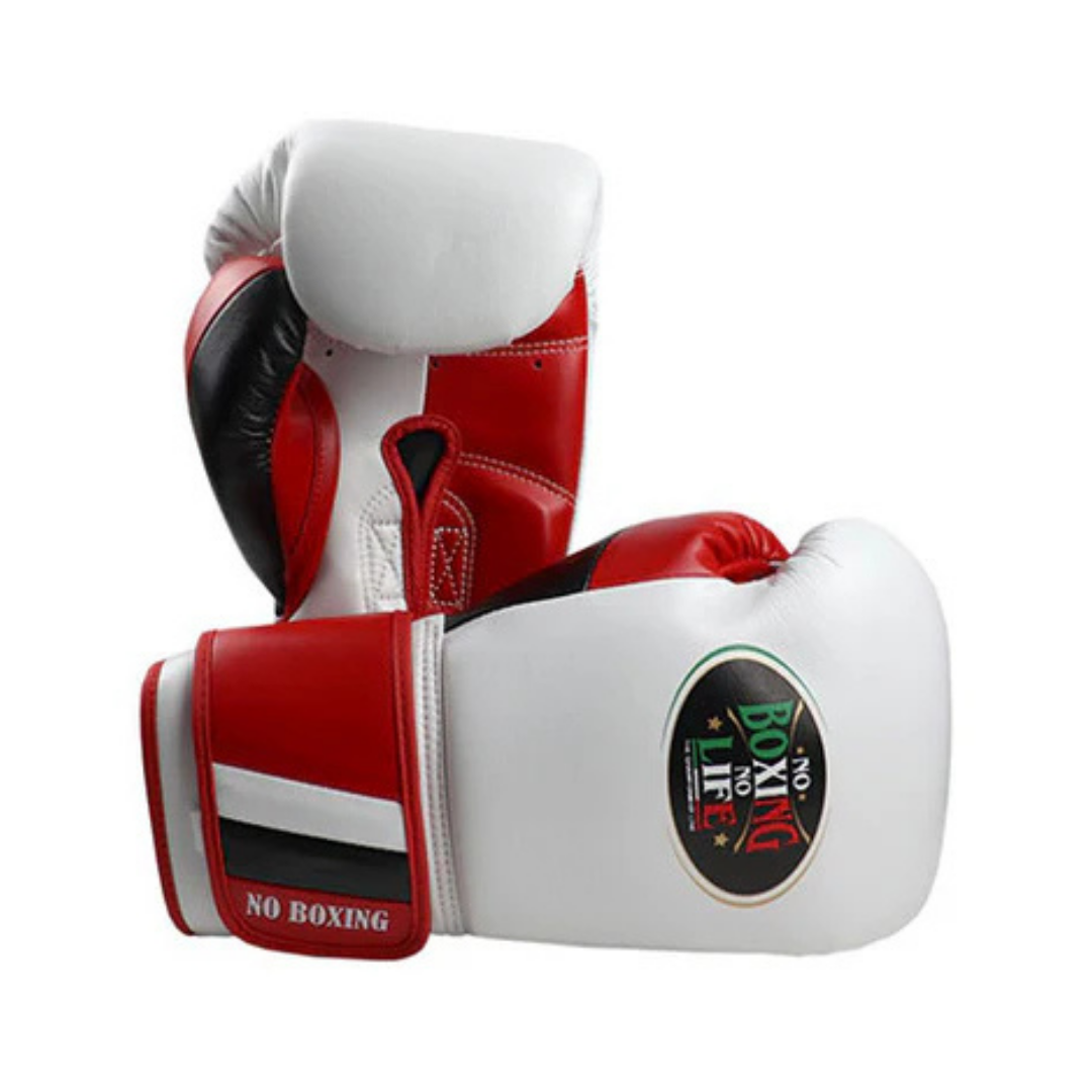 Customizable boxing glove, High Quality COPIES of Branded Gloves White/Red