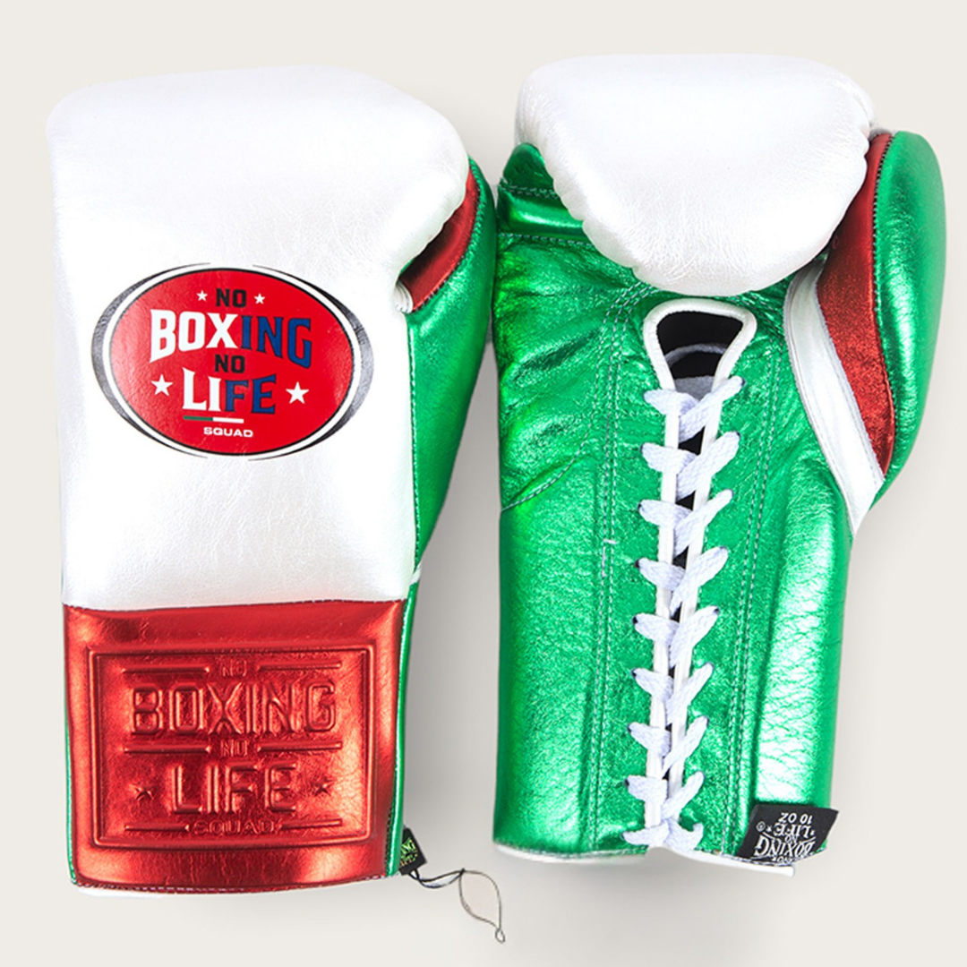 Customizable boxing glove, High Quality COPIES of Branded Gloves White/Red