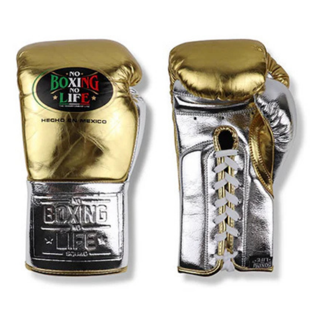 Customizable boxing glove, High Quality COPIES of Branded Gloves Gold/Silver