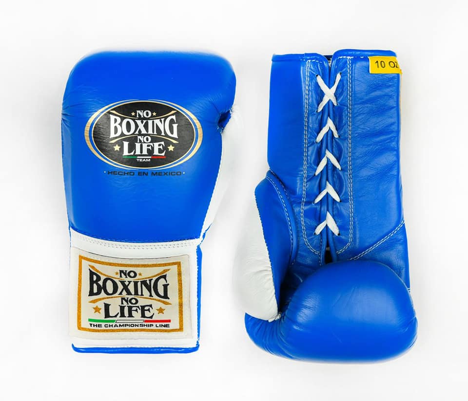 Customizable boxing glove, High Quality COPIES of Branded Gloves Blue/White