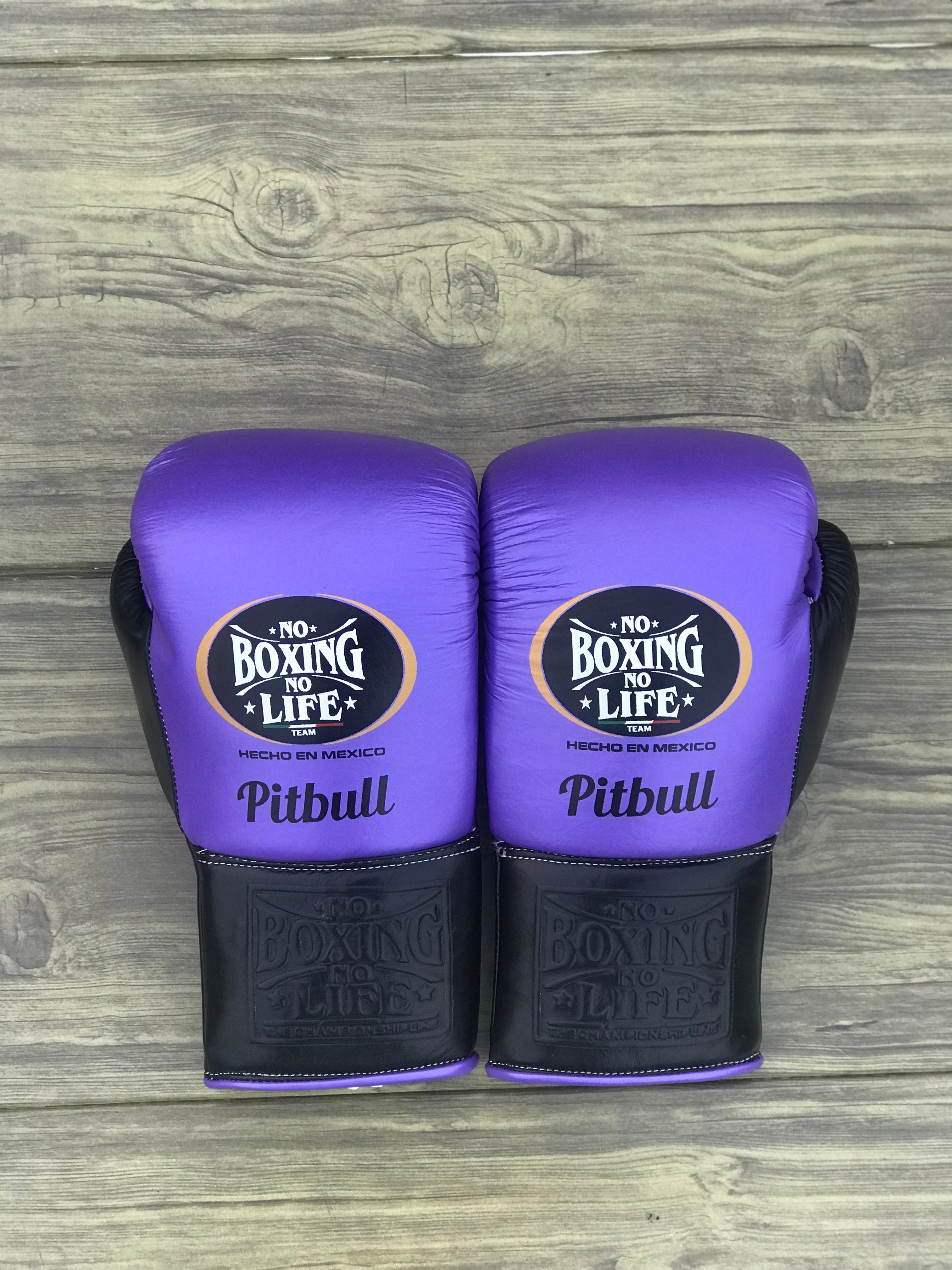 Customizable boxing glove, High Quality COPIES of Branded Gloves Purple/Black