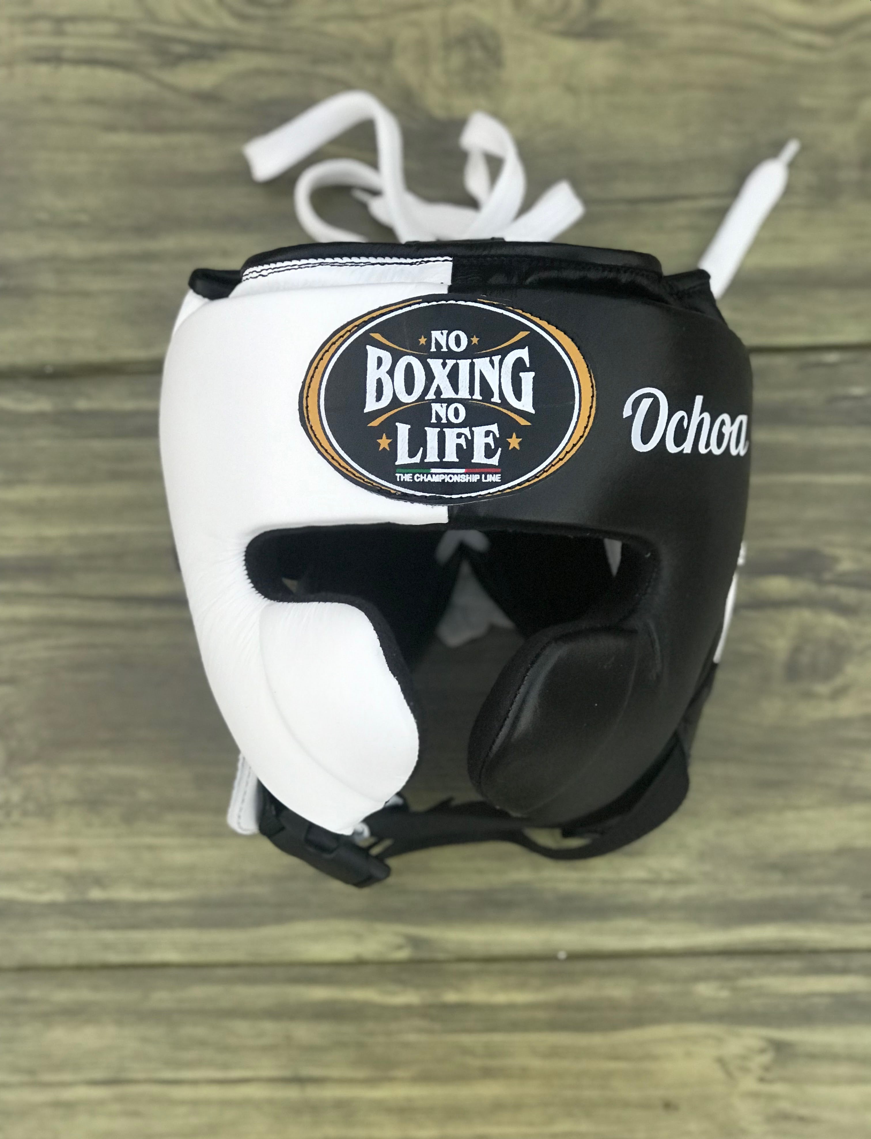 No Boxing No Life set, NBNL Black/White Boxing set, No Boxing No Life Head Guard