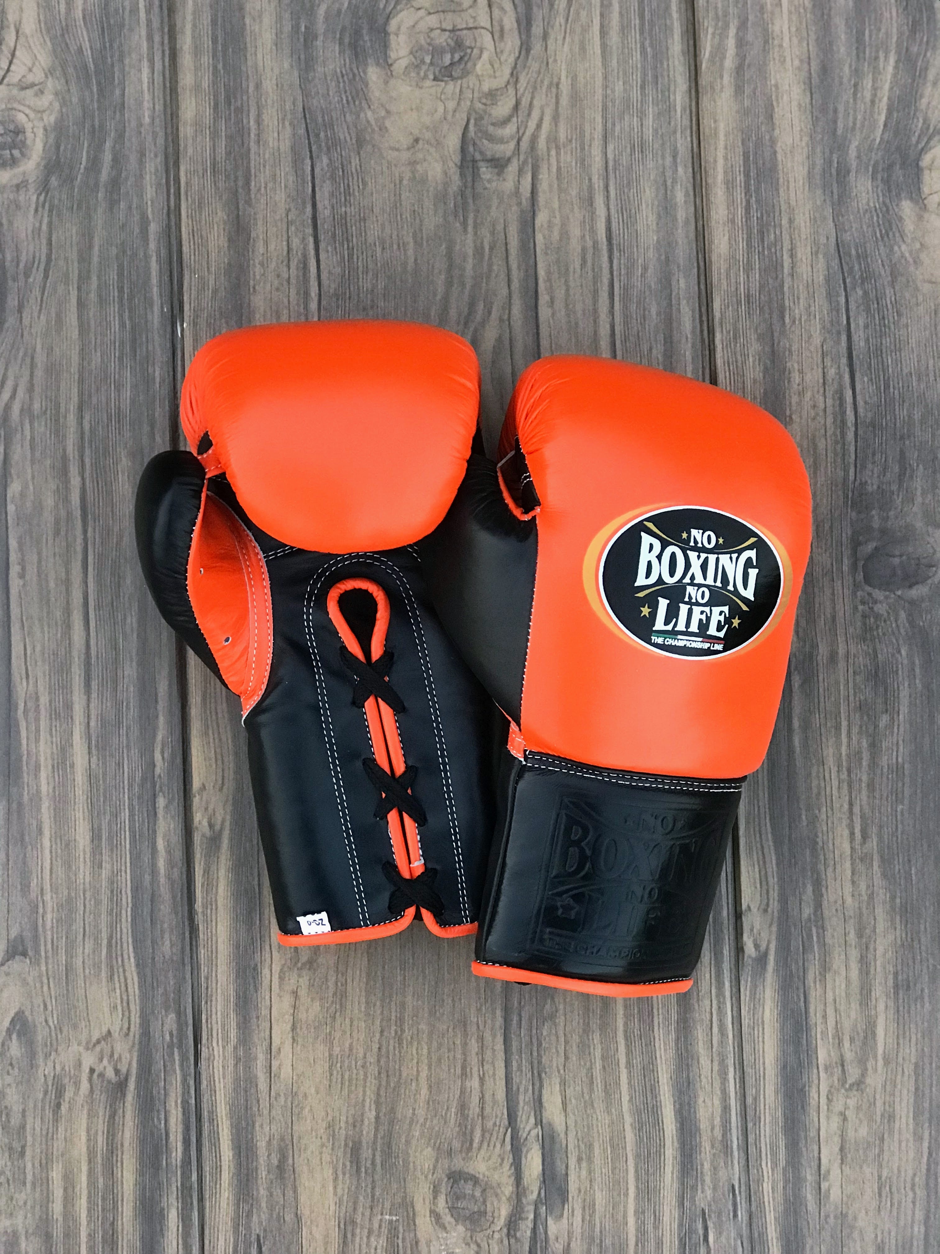 Customizable boxing glove, High Quality COPIES of Branded Gloves Orange/Black