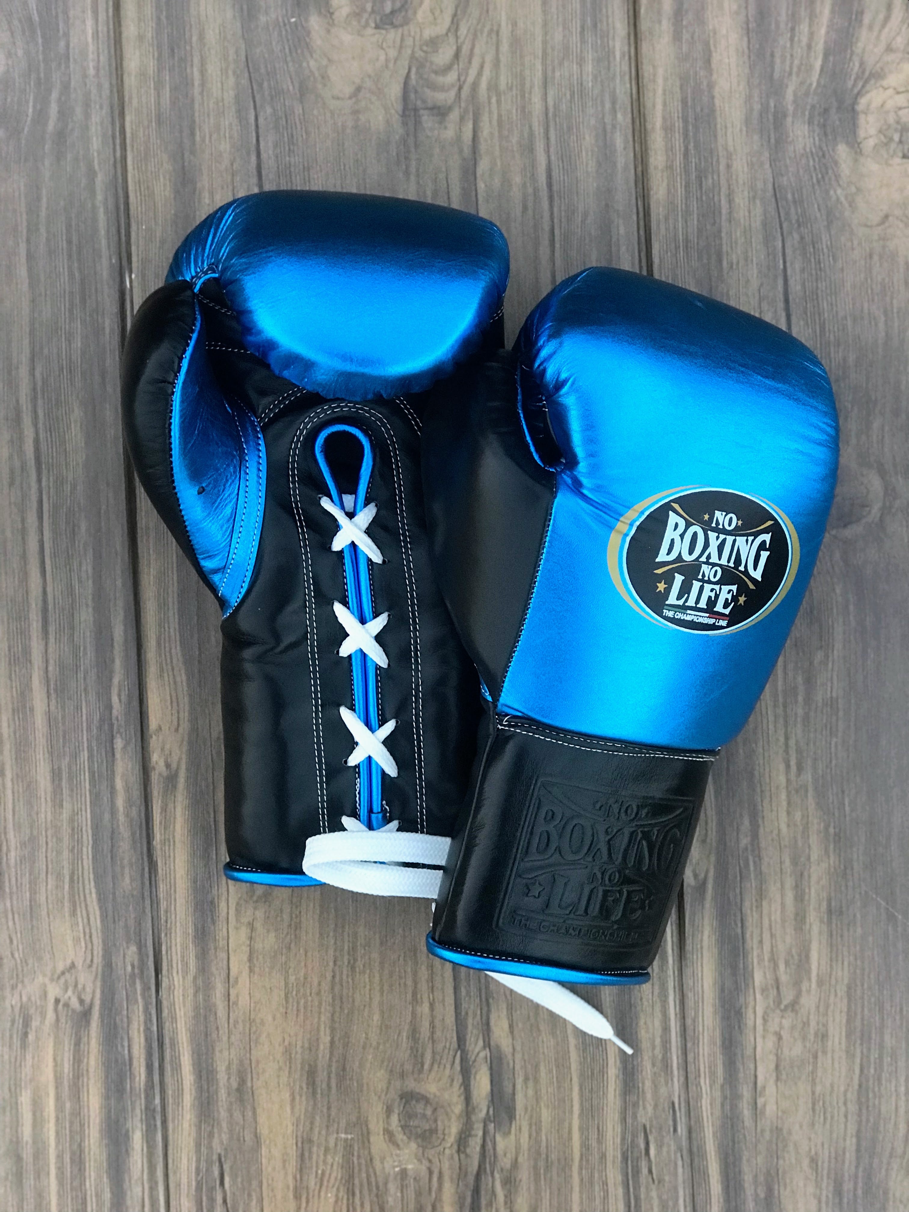 Customizable boxing glove, High Quality COPIES of Branded Gloves Blue/Black