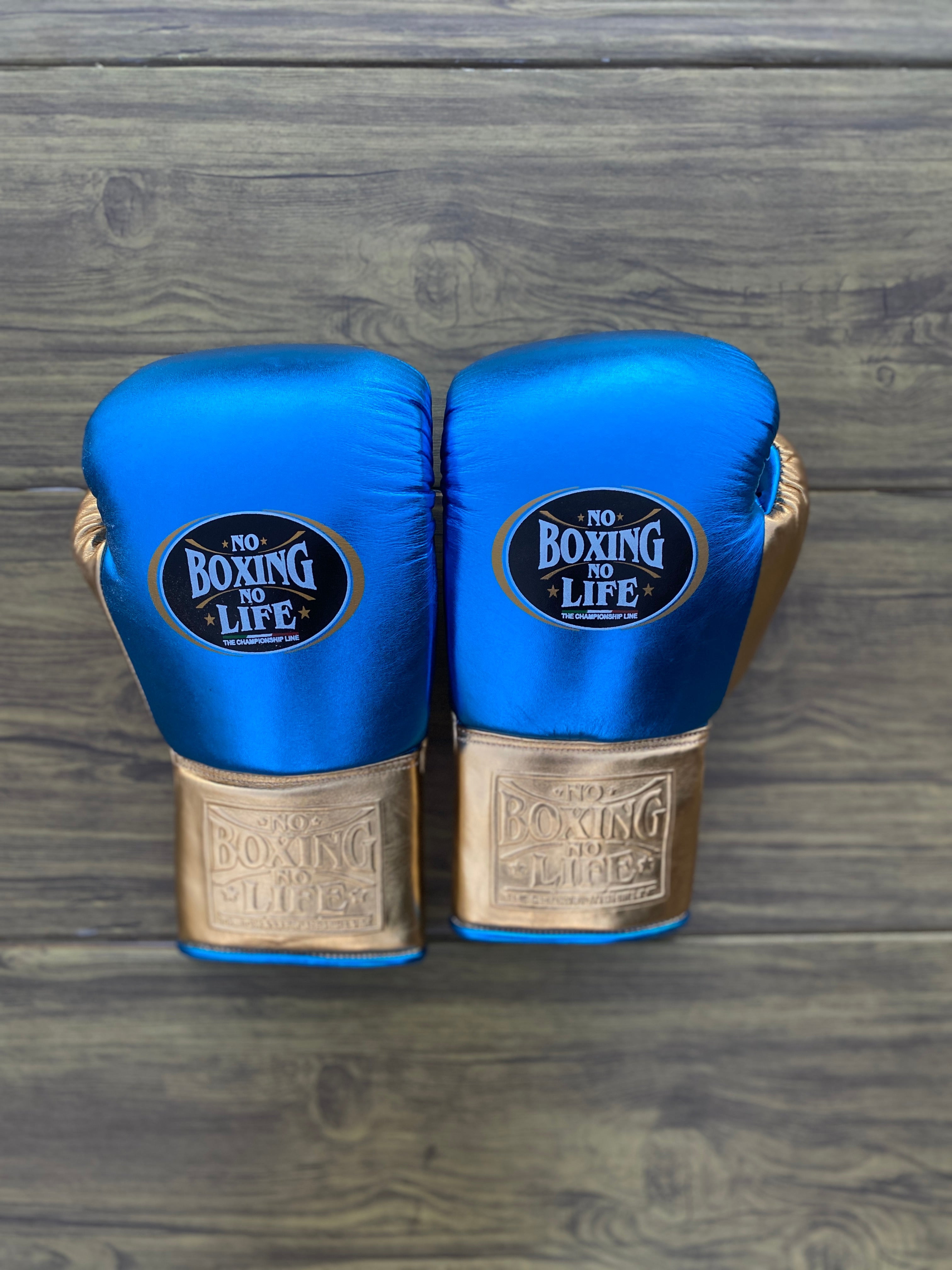 No Boxing No Life set, NBNL Gold/blue Boxing set, No Boxing No Life Head Guard