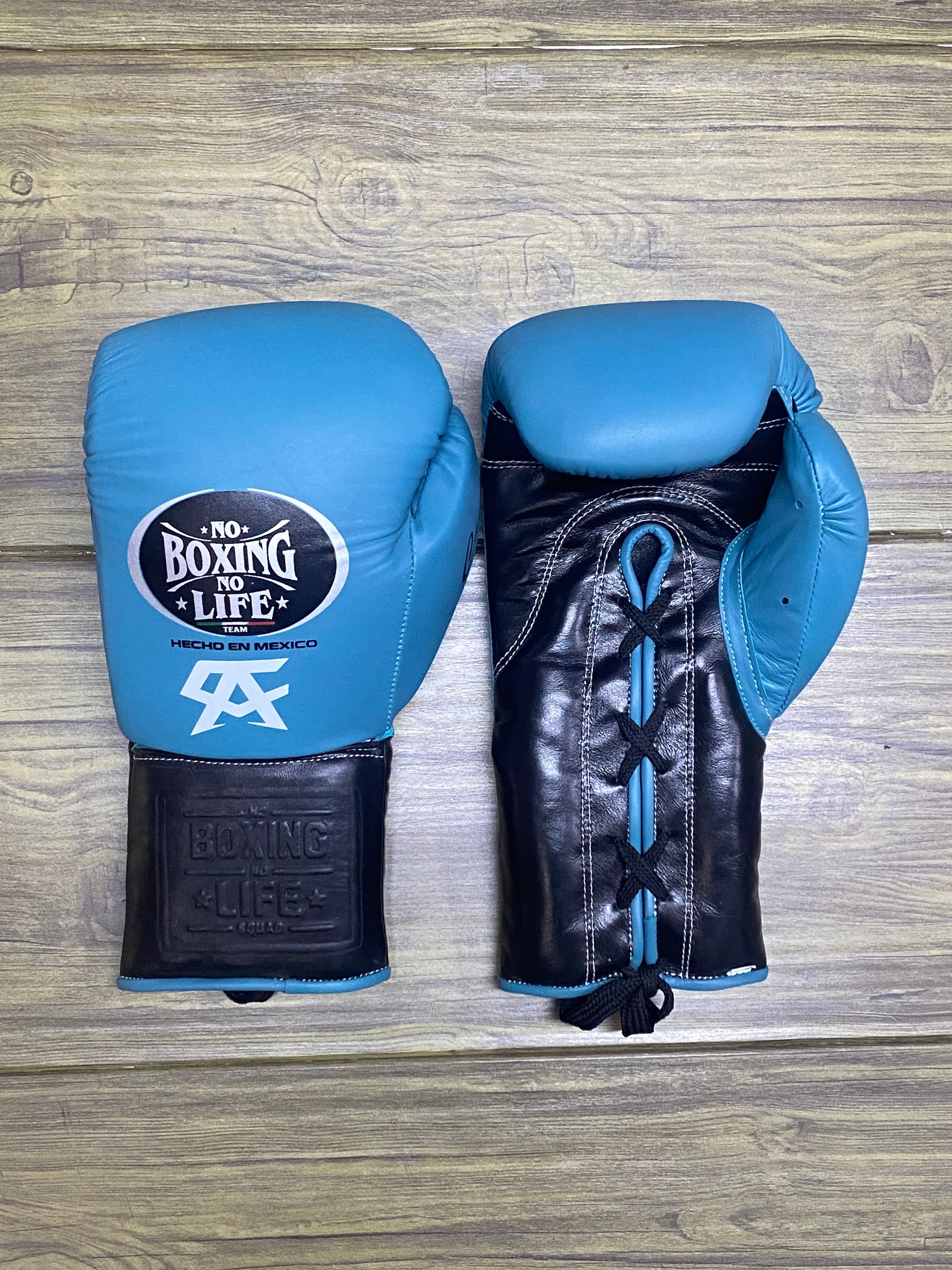 Customizable boxing glove, High Quality COPIES of Branded Gloves Blue/Blck