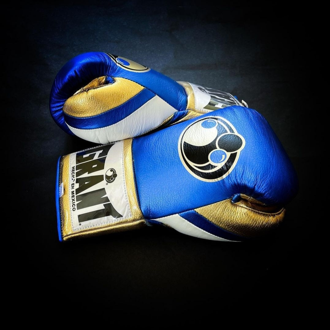 Customizable boxing glove, High Quality COPIES of Branded Gloves Blue