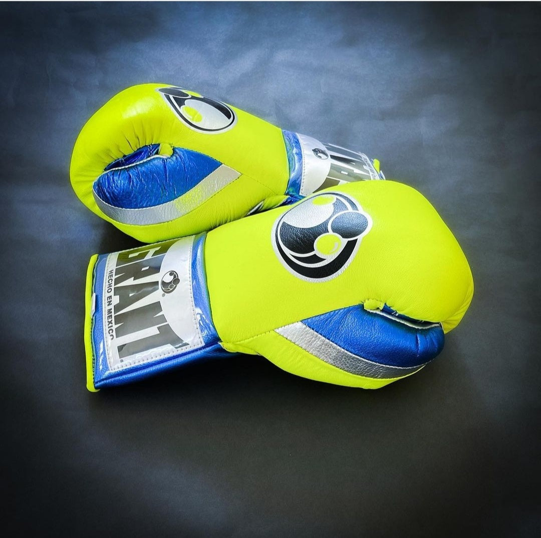 Customizable boxing glove, High Quality COPIES of Branded Gloves Green