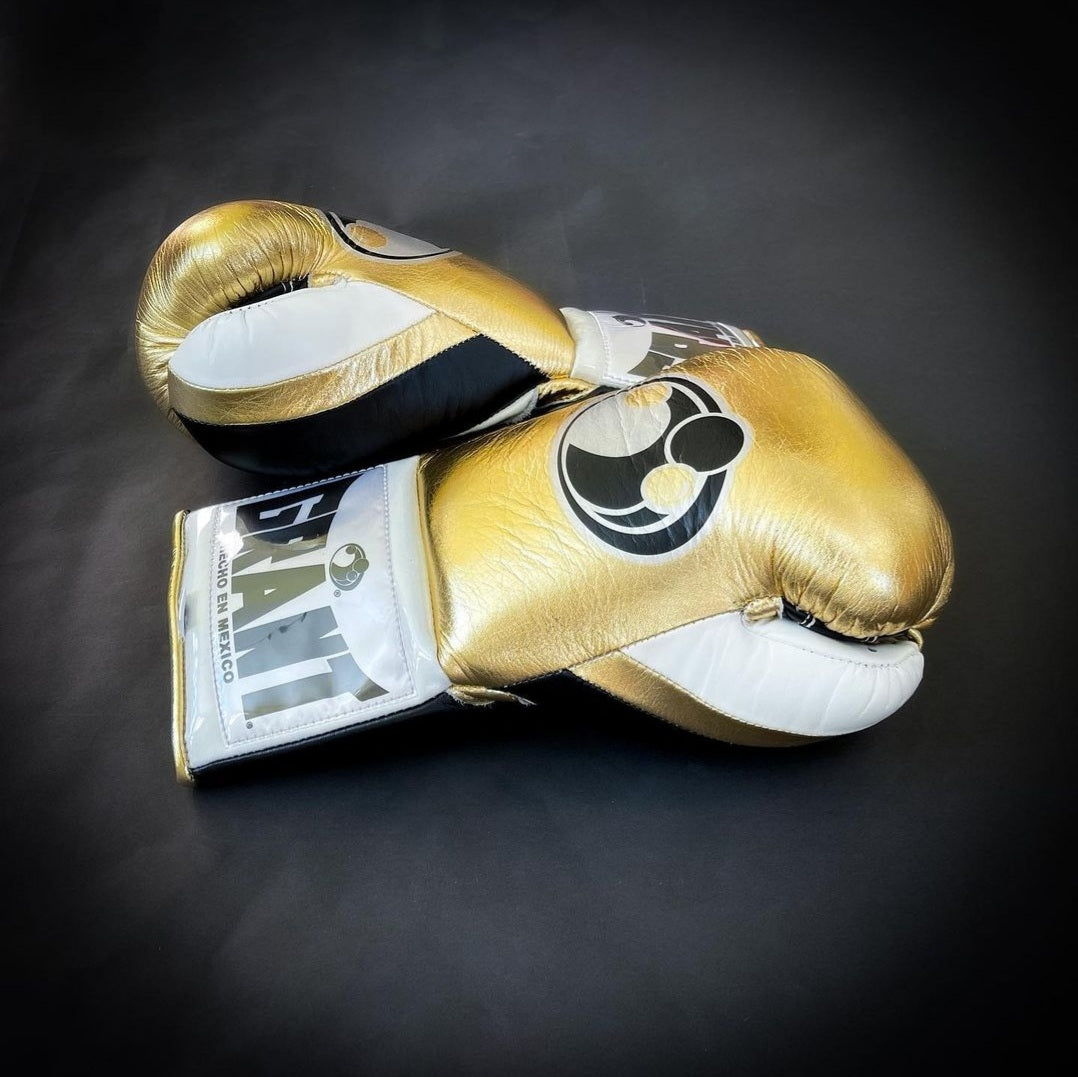 Customizable boxing glove, High Quality COPIES of Branded Gloves Gold