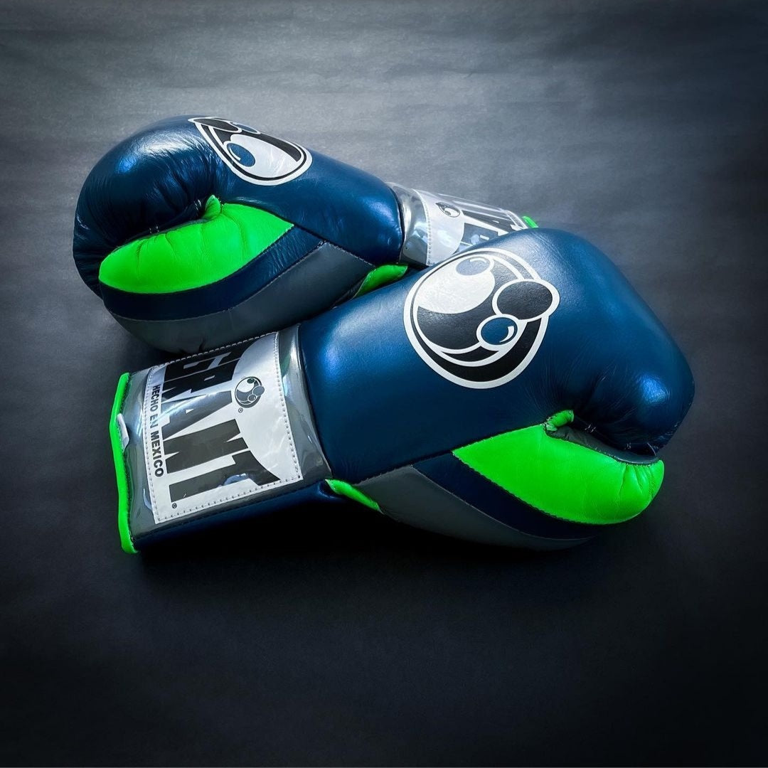 Customizable boxing glove, High Quality COPIES of Branded Gloves Green