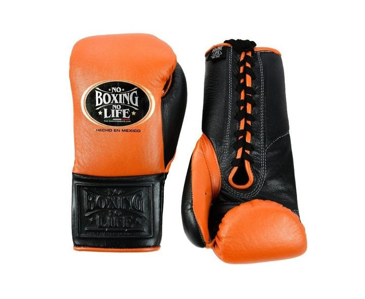 Customizable boxing glove, High Quality COPIES of Branded Gloves Black/Orange
