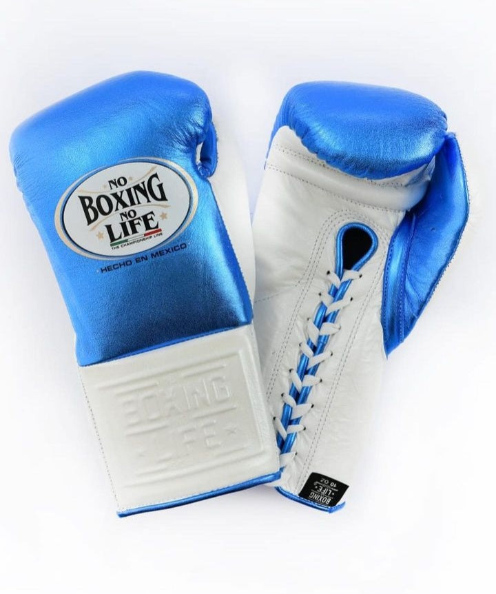 Customizable boxing glove, High Quality COPIES of Branded Gloves Blue/Wite